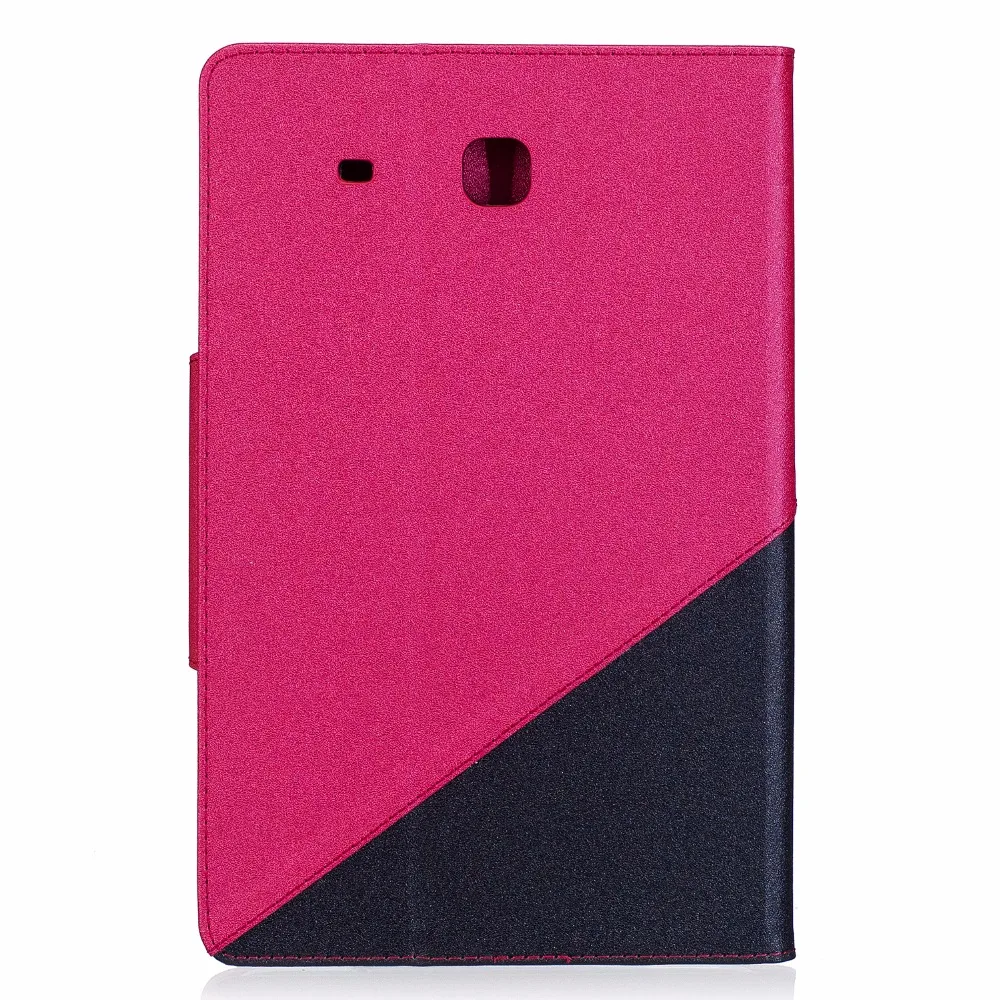 Чехол для планшета для Samsung Galaxy Tab E 9,6 T560 T561 T562 SM-T560 модный пэчворк из искусственной кожи Мягкий силиконовый чехол Funda Capa