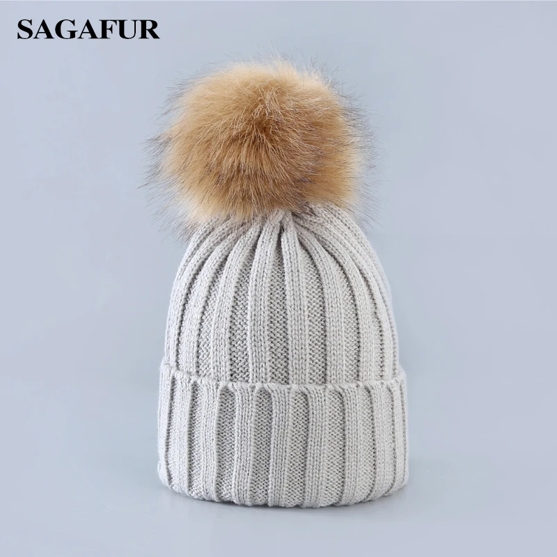 Soft Warm Cap Women's Winter Beanies For Girl Elegant Pompoms Hat Female Fashion Accessory Casual Skullies Ladies | Аксессуары для