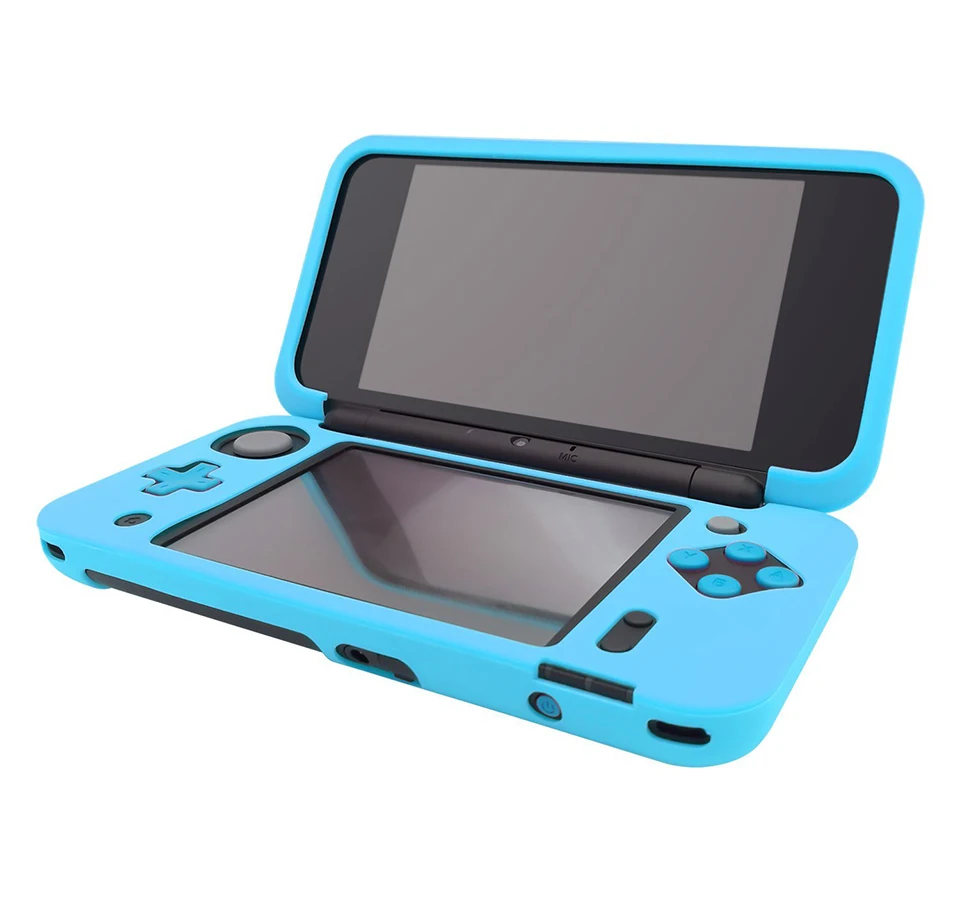 Силиконовый чехол-ручка для kingd New 2DS LL/XL пылезащитный Противоскользящий защитный силиконовый чехол с защитой от царапин аксессуары для игр