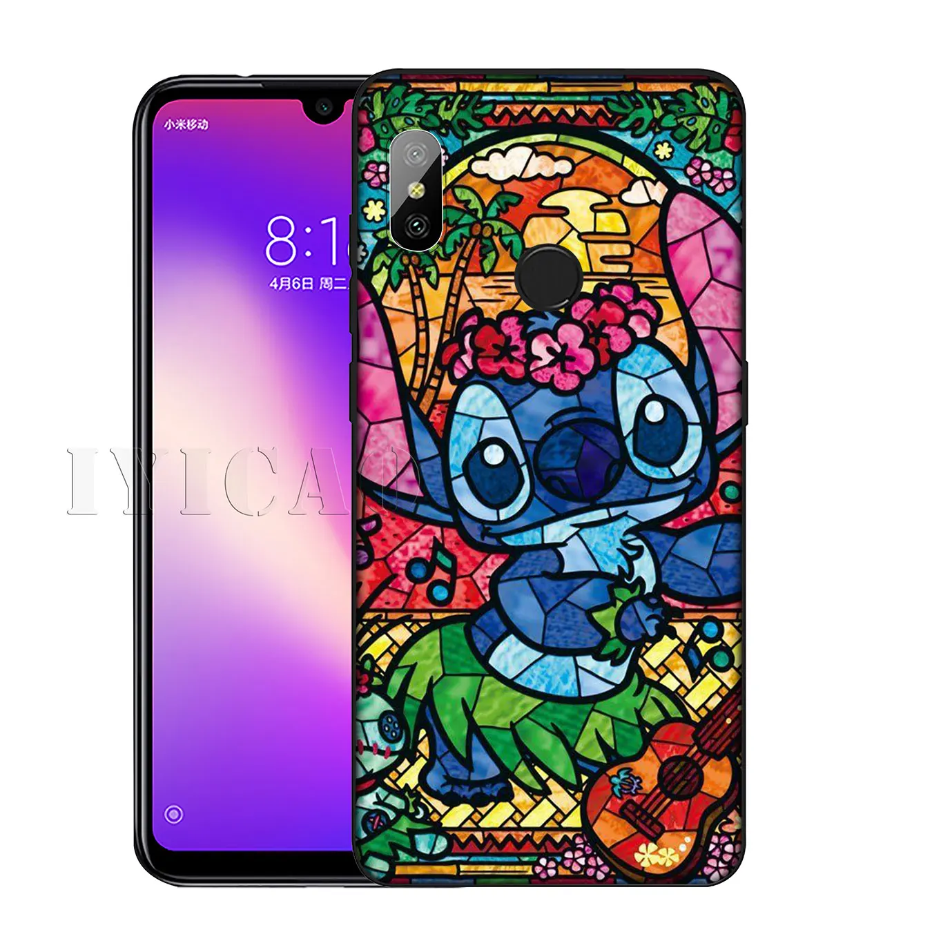 IYICAO Cute Lilo Stitch Cartoon Soft Silicone Phone Case for Xiaomi Redmi K30 K20 8A 7A 6A 5A S2 GO Note 8 8T 7 5 6 Pro |