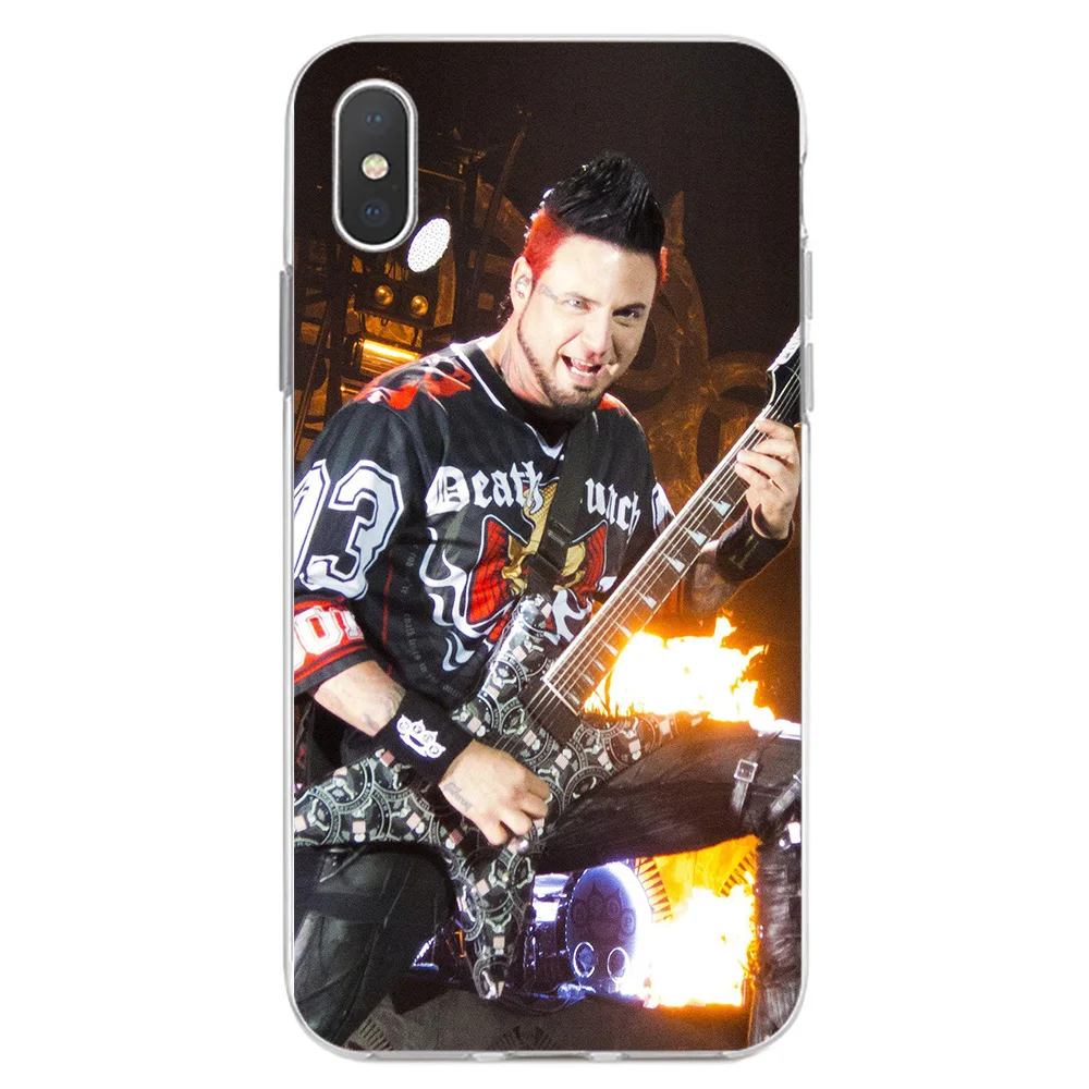 1 IYICAO Five Finger Death Punch FFDP Мягкий силиконовый чехол для iPhone X XR XS MAX 6 6s 7 8 Plus iPhone X iPhone 5 5S SE чехол из ТПУ - Color: 1
