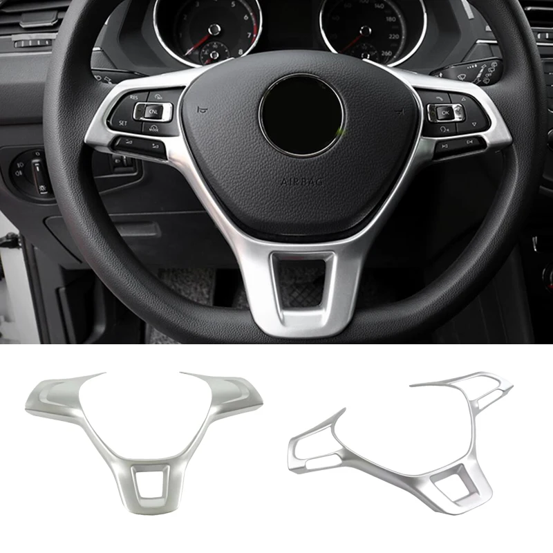 Аксессуары для интерьера Фольксваген T ROC 2017 2018 ABS Матовый чехол кнопки рулевого