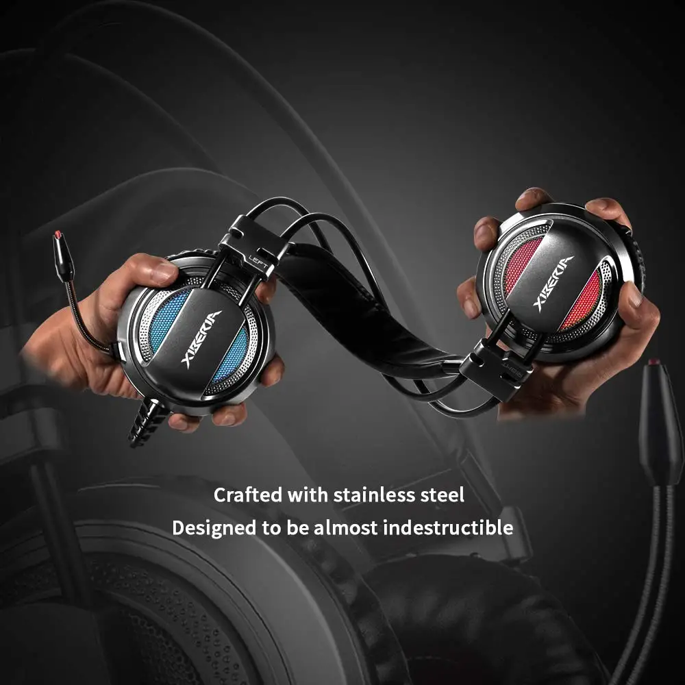 XIBERIA V10 игровая гарнитура к персональному компьютеру игровые usb наушники с