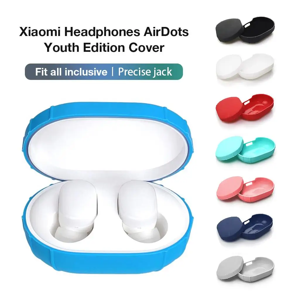 Силиконовый чехол для зарядного устройства Xiaomi Airdots версия защитный Redmi