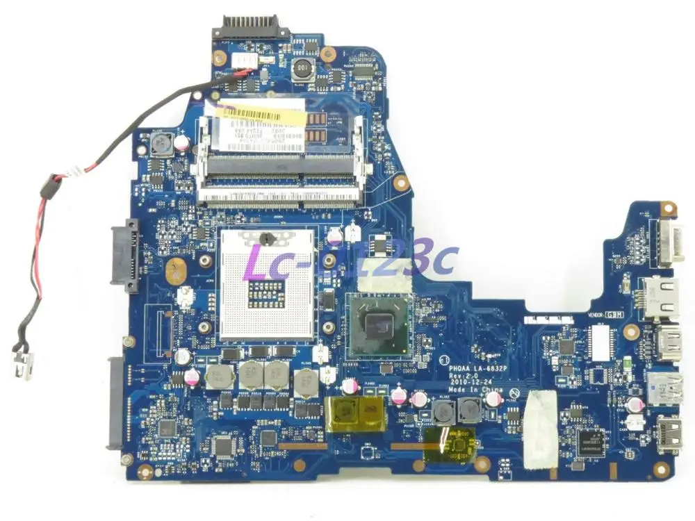 Fulcol для Toshiba Satellite P750 P755 Материнская плата ноутбука LA 6832P K000128590|Материнские платы