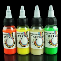ophir temporary tattoo airbrush inks pigment body art tattoo 30mlbottle fluorescent airbrush body paint inks for pub_ac1011 4