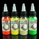 Временные татуировки от OPHIR, флуоресцентные краски для боди-арта, 30 млбутылка