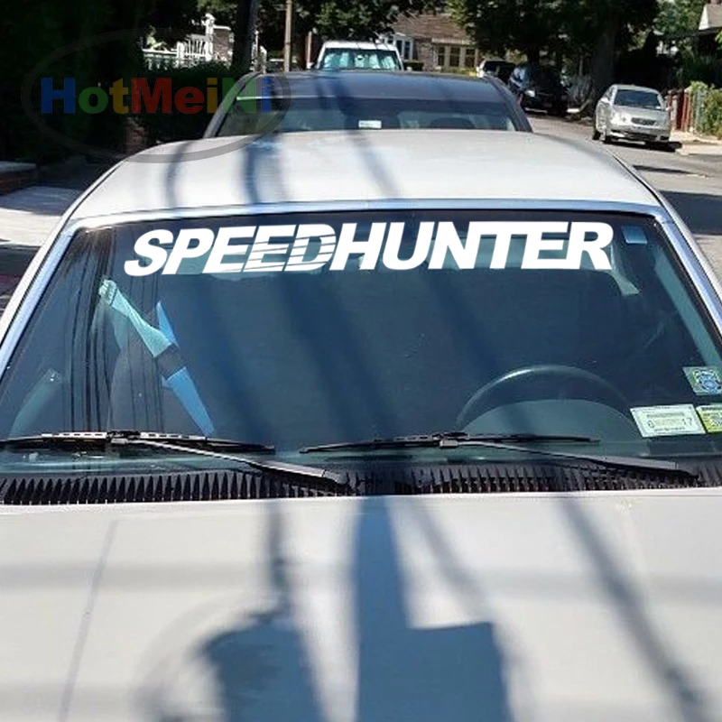 100*10 см крутой Графический автомобильный Стайлинг SPEEDHUNTER Fornt лобовое стекло
