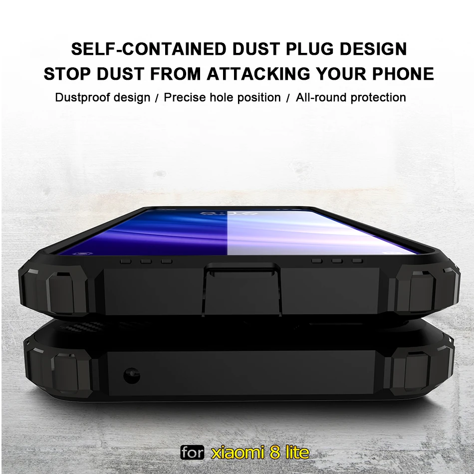 Phone Case For Xiaomi redmi Note 7 Luxury Armor Cover note 6 Pro 6A 5 Coque mi max 3 mix Fundas |