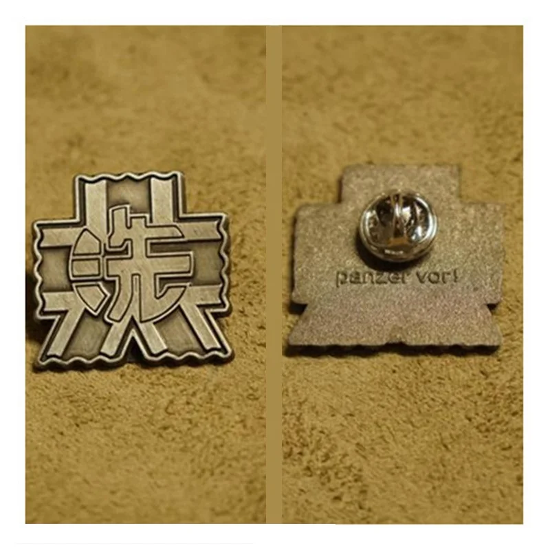 

Ooarai Girls High School - Girls Und Panzer Darjeeling Brooch Badge Collar Badge Cosplay Props Collection Accessories
