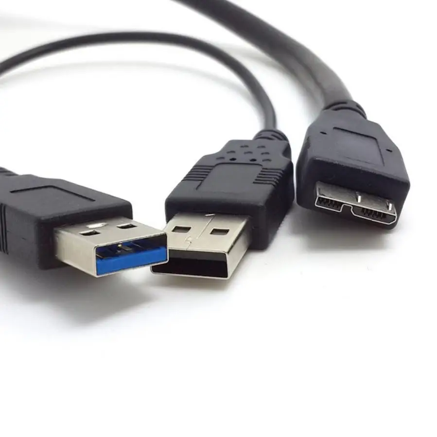 2017 USB 3 0 A Мужской Micro Y кабель Шнур для внешнего жесткого диска Toshiba M24|usb 3.0 y|y cableusb y