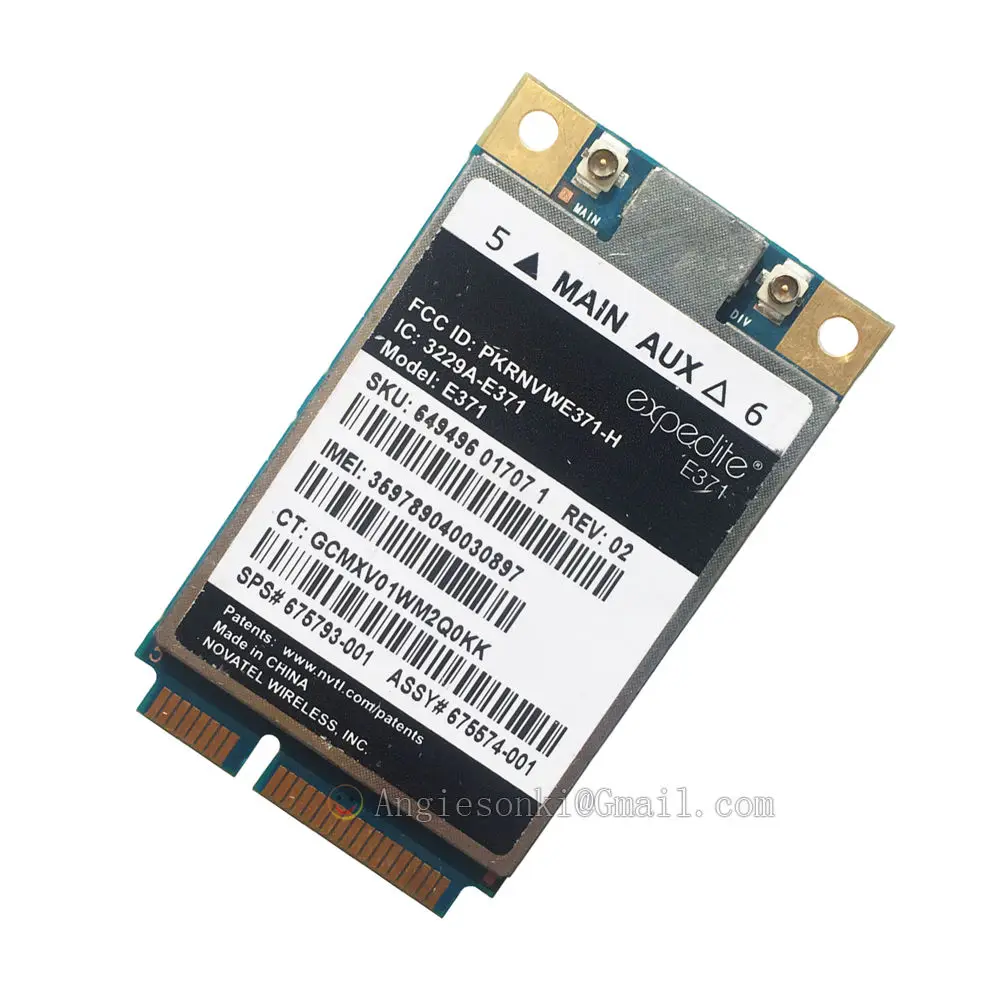 E371 3G 4G модуль GSM GPRS UMTS EDGE WCDMA LTE DC HSPA ATT PCI E Mini WWAN беспроводная карта LT2523 675793 001 для HP|lte