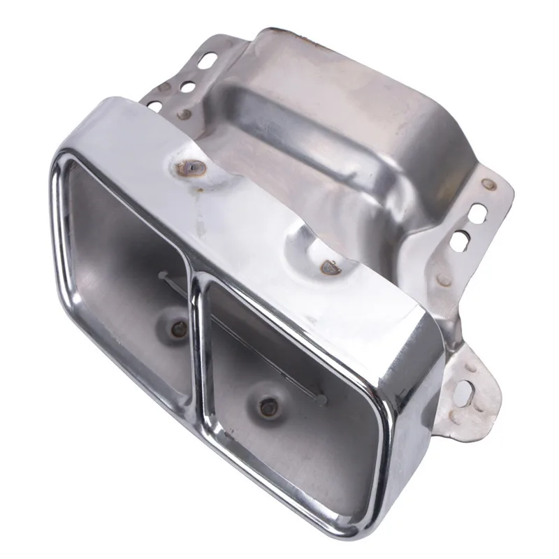 Wisengear для Benz Chrome выхлопные трубы глушитель советы Mercedes W221 W164 AMG W166 W251 W216 2005 2013