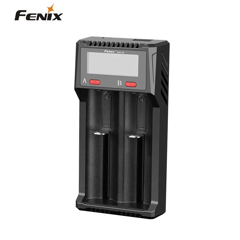 Fenix ARE-D2 Battery charger compatible with Li-ion and Ni-MH/Ni-Cd batteries Micro USB charging discharging function | Лампы и