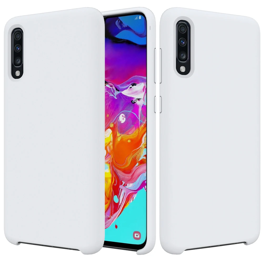 Чехол для samsung Galaxy A70 A 70, для samsung A70 S10 5G M20 M10 S10 Lite A9 Star Pro A8 Plus, мягкая Жидкая силиконовая задняя крышка