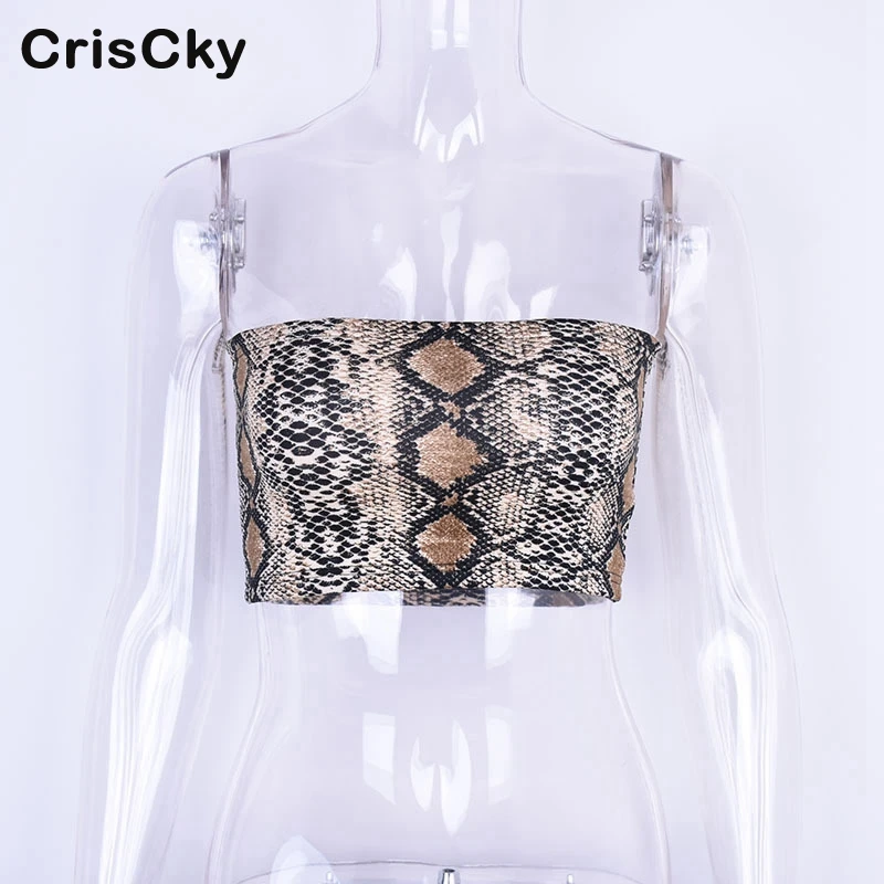CRISCKY Лето 2019 г. женщины сексуальный топ на бретелях для женщин без бретелек