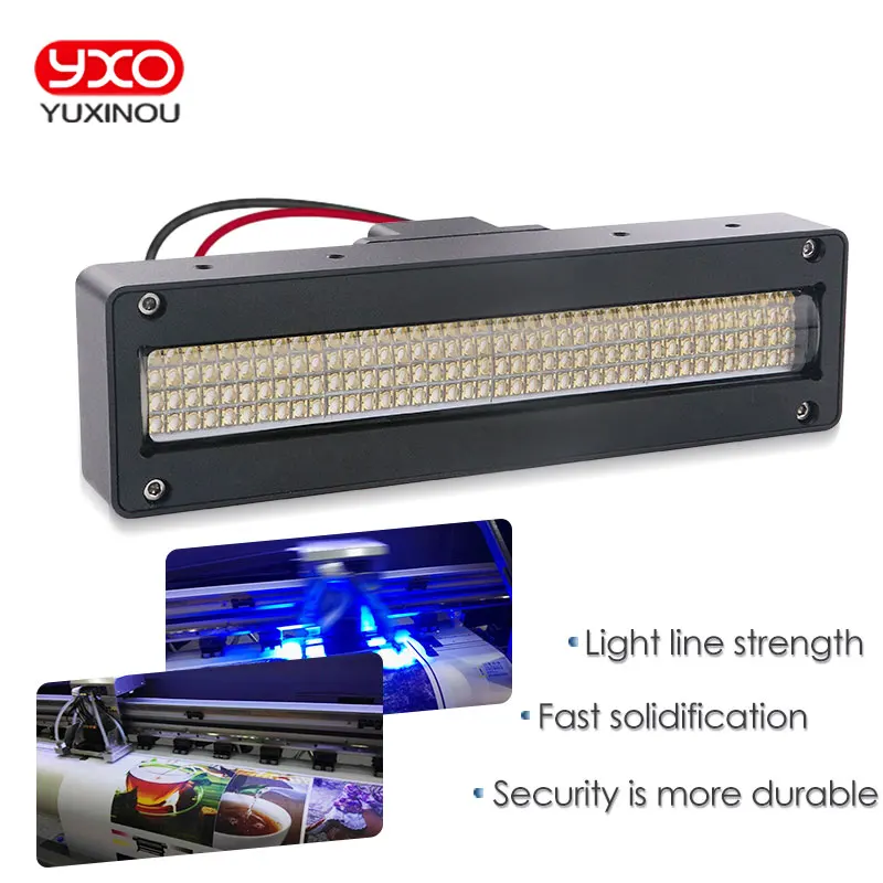 1 шт 160w 180w 200w uv планшетный принтер отверждения светодиодный светильник для УФ