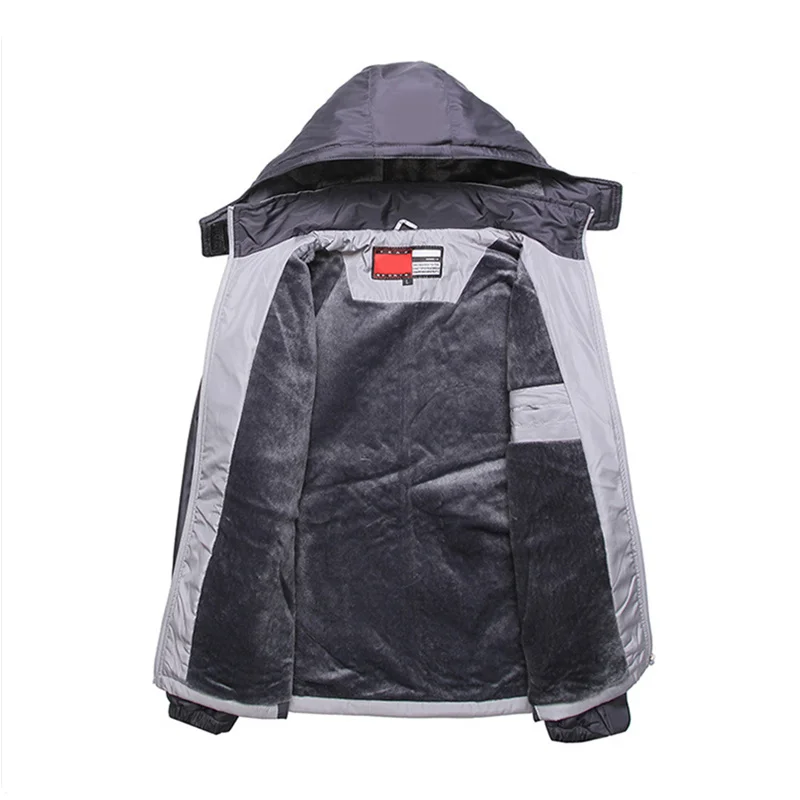 Плюс бархатный L-5XL спортивный костюм мужские комплекты зимний Кардиган