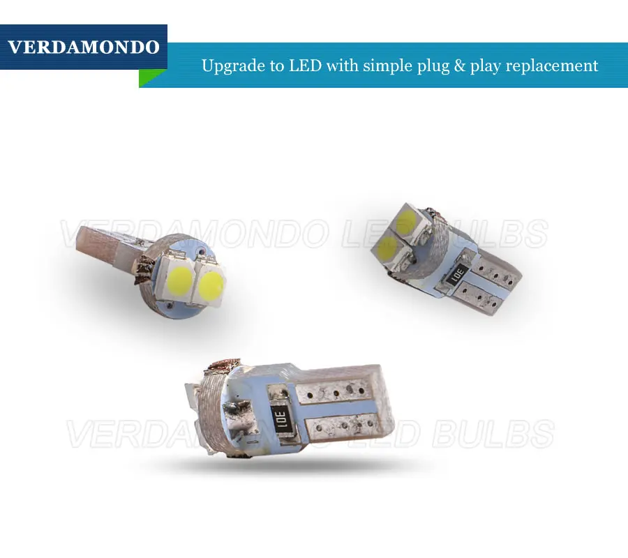 

4pcs T5 LED Dashboard Licence Plate Indicator Light Speed Wedge Lamp 2 SMD 1210 3528 Car Bulb 12V Iceblue Red Green Yellow