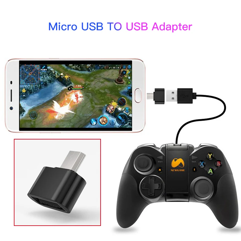OTG адаптер Micro USB к 2 0 конвертер кабель для Android мобильного телефона Samsung Galaxy Xiaomi Tablet