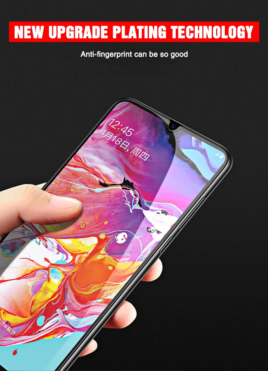 10H протектор экрана стекло для samsung Galaxy A70 A60 A50 A40 A30 A20 A10 закаленная пленка на A70 M30 M20 M10 защитное стекло