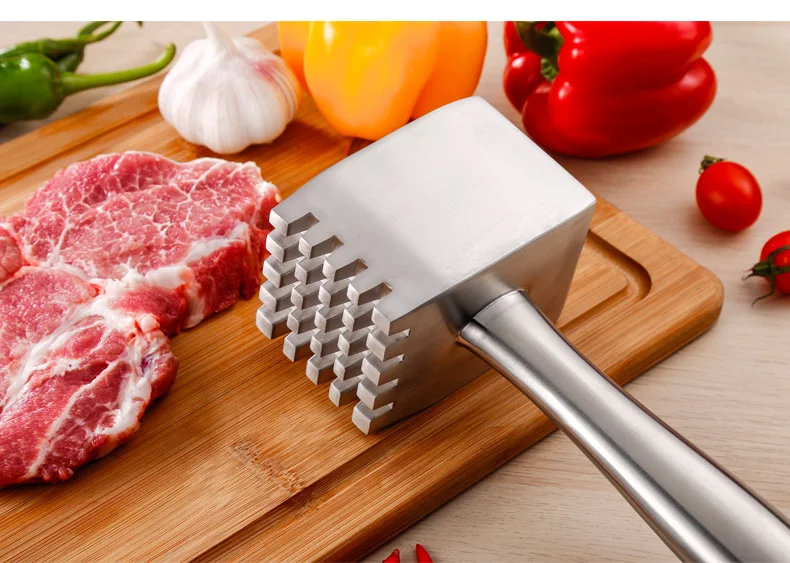 Креативный большой молоток для мяса, гриль, размягчитель мяса, свиной молоток для отбивания мяса, кухонный ручной измельчитель пищи