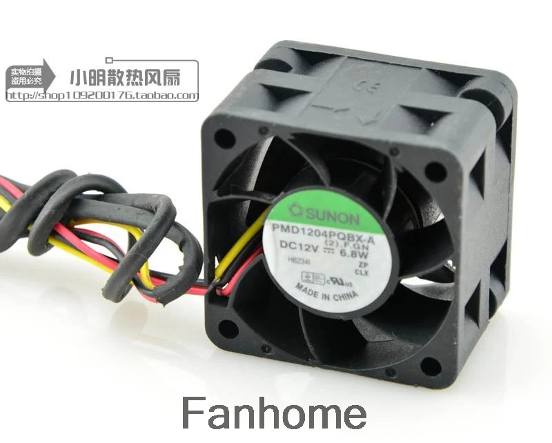 Для оригинального SUNON PMD1204PQBX A 12V 6 8 W 4028 1U2U серверный охлаждающий вентилятор|Кулеры