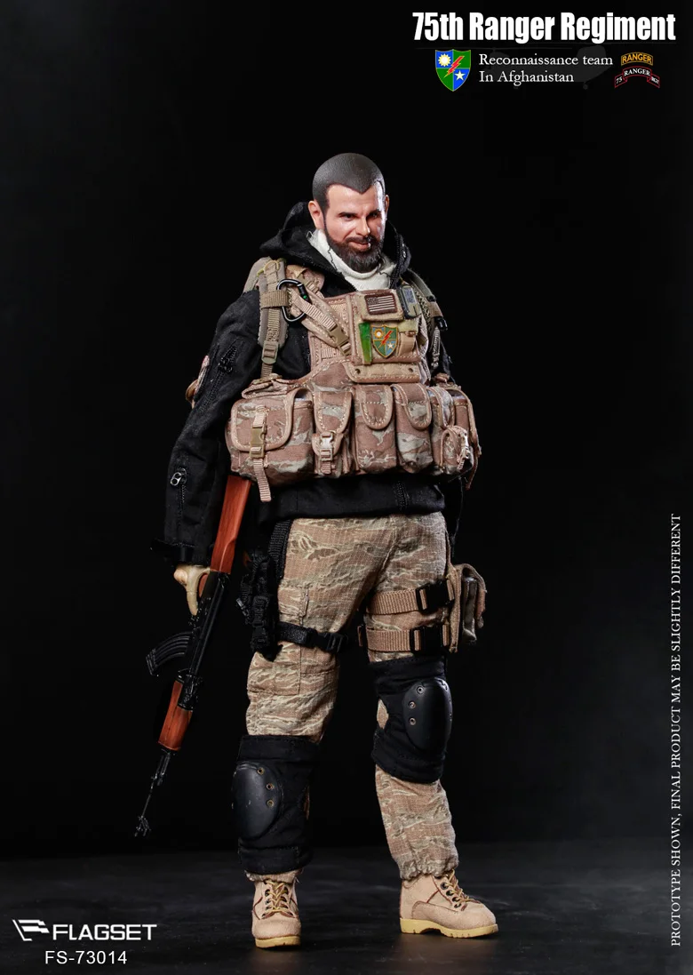 FLAGSET FS 73014 1/6 75th Ranger полка Коллекционная экшн Статуэтка для любителей подарок на