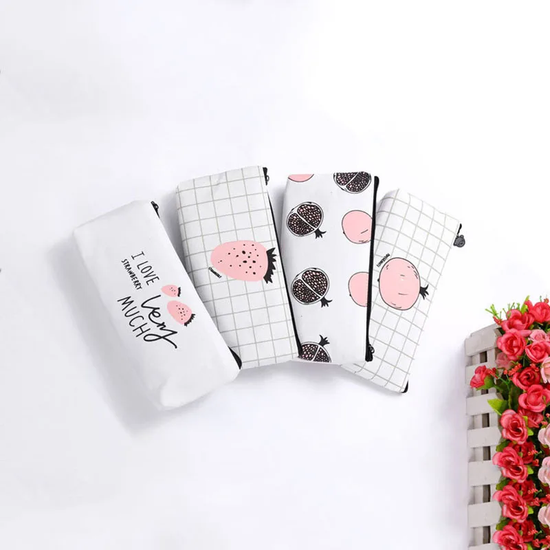 Creative Learning Stationery Secret Language Fruit Pencil Bag Simple Box Male and Female Student Case | Канцтовары для офиса и
