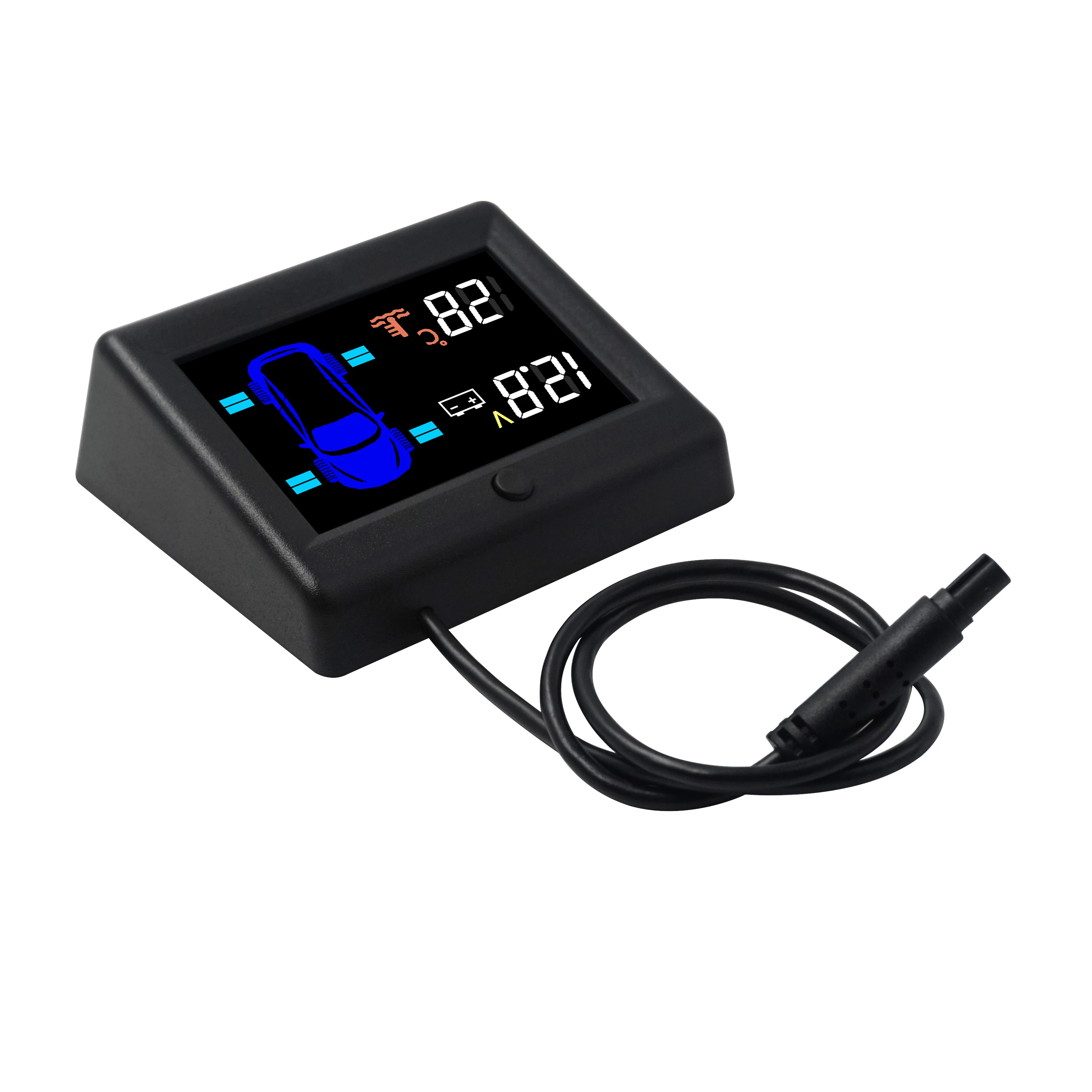 Система контроля давления в шинах автомобиля шины OBD Автомобильный шинный безопасности предупреждение Системы Давление мониторинга Системы Дисплей Сенсор Температура Предупреждение Авто 3-дюймовая пленка л