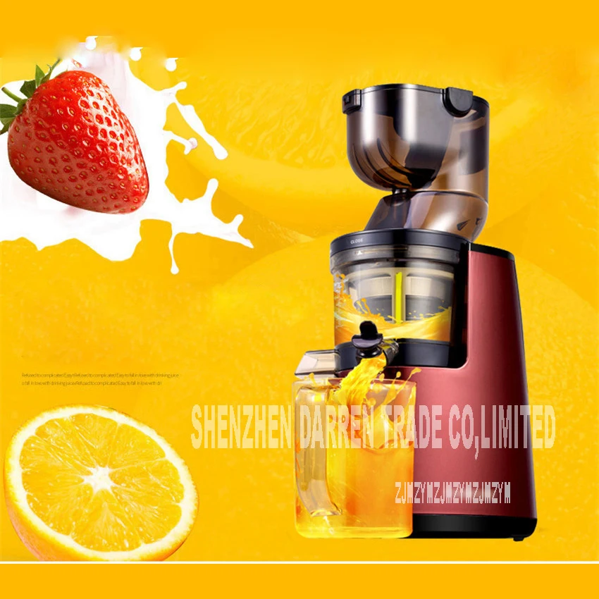 Новое поступление большая медленная соковыжималка для фруктов и овощей с