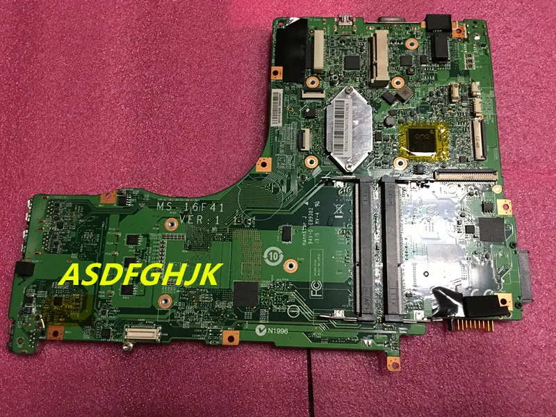 FOR MSI GT60 laptop Motherboard DDR3 MS-16F41 VER 1.1 100% TESED OK | Компьютеры и офис