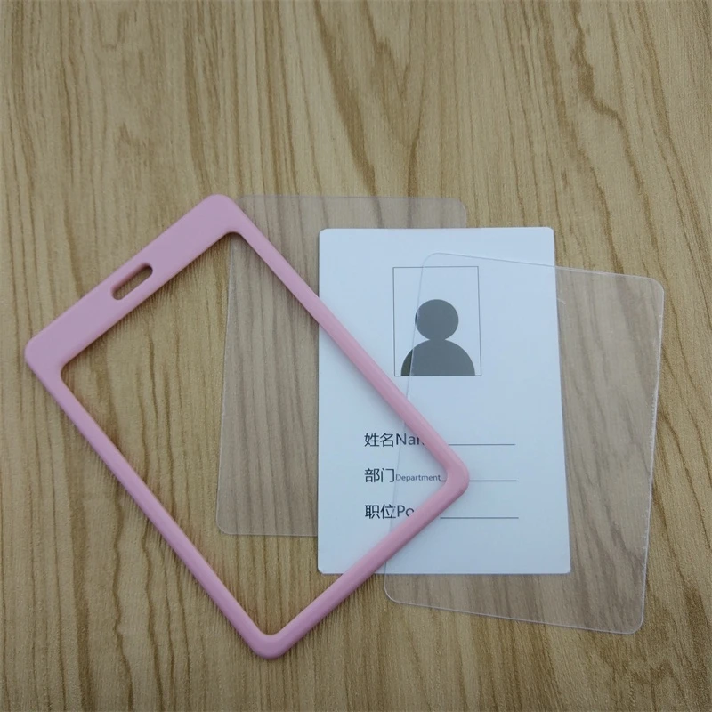 Binxue Тубы сотрудника карты легко пряжки ID держатель идентификационный персонал