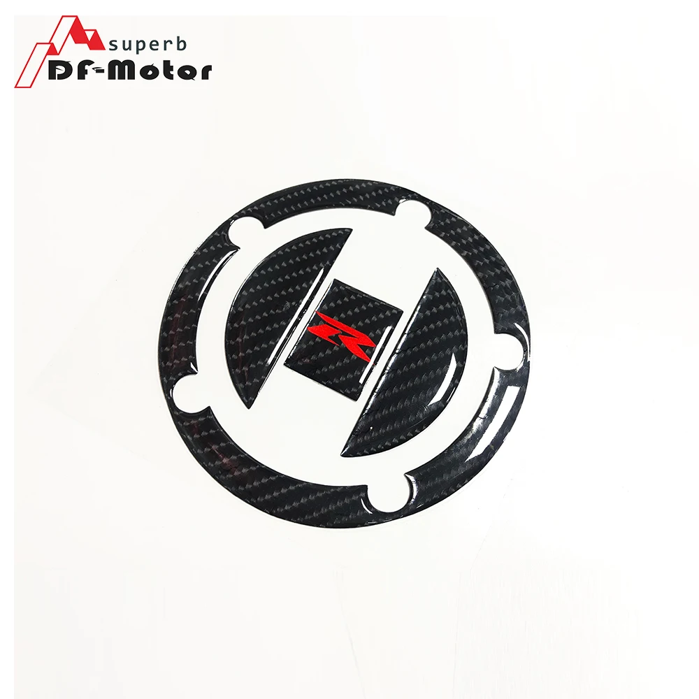 Новинка Светоотражающая наклейка R из углеродного волокна для крышки топливного
