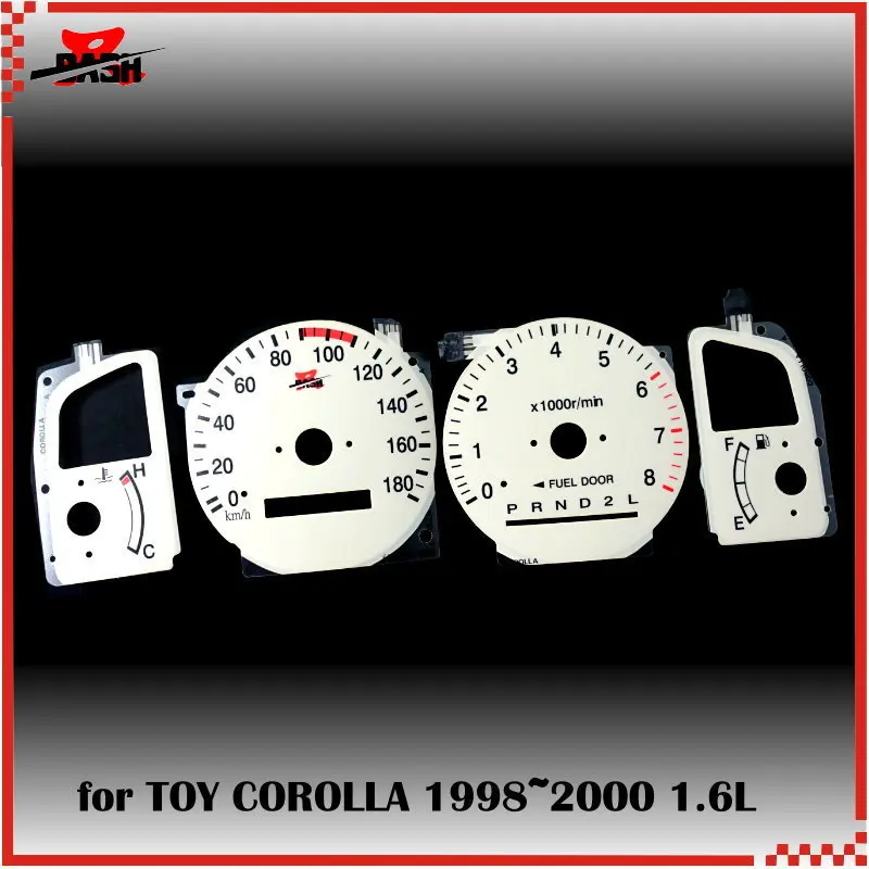 DASH EL Glow Gauge для COROLLA 1998 2000 1 6 л полностью Светящийся синий зеленый 180 км 8000