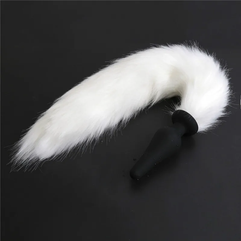 Силиконовый анальный хвост но пробка кошачий игры для взрослых анальные секс