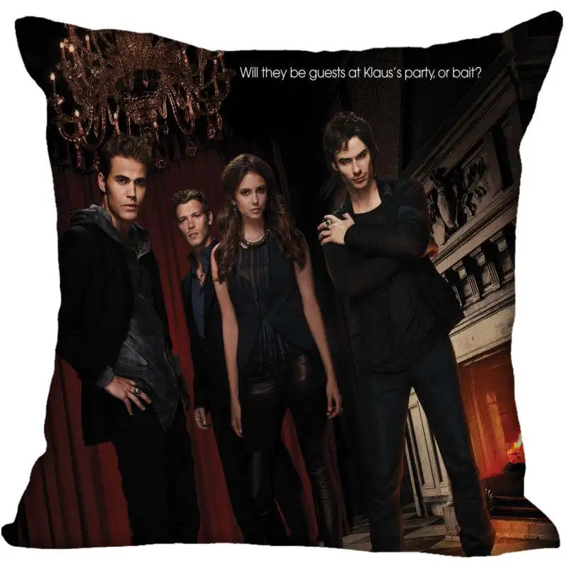 Pillowcase 24 45X45 см, 40X40 см(с одной стороны) чехол для подушки, современный домашний декоративный чехол для подушки с дневниками вампира, наволочка для гостиной - Цвет: Pillowcase 24