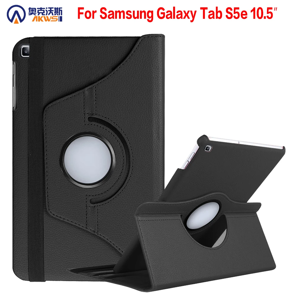 

Чехол-подставка из искусственной кожи для Samsung Galaxy Tab S5e