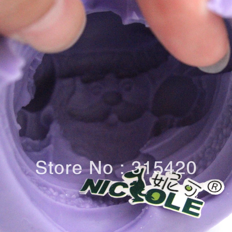 3D Рождественские Формы Nicole R0380 силиконовая искусственная глина Санта Клаус форма