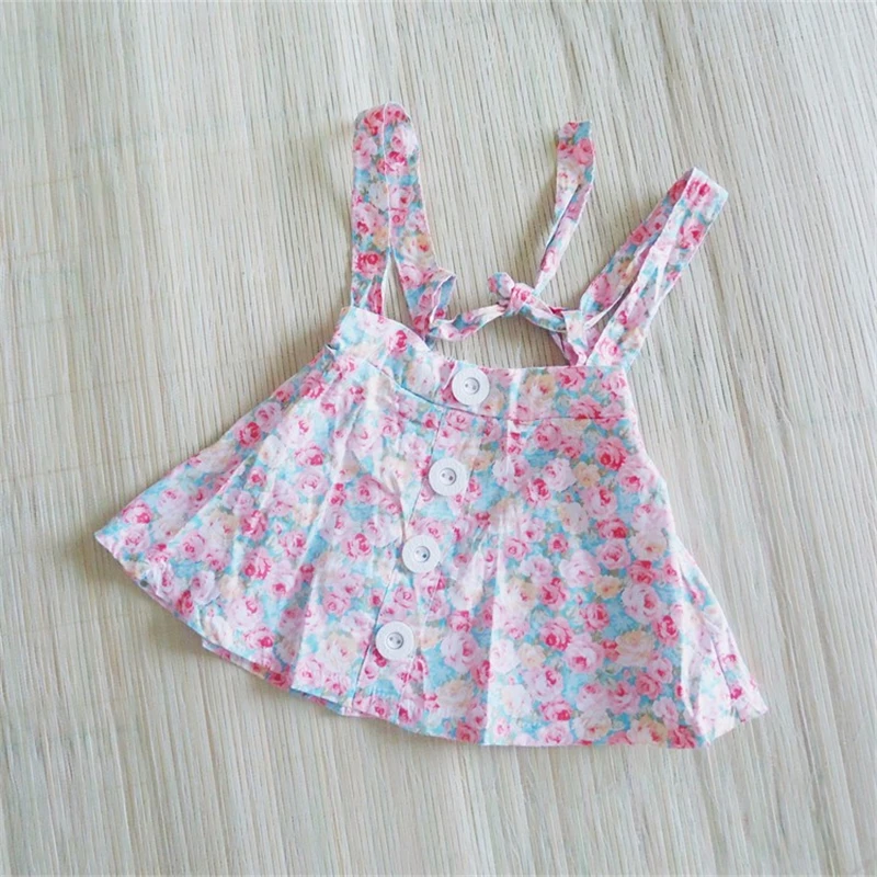 Розничная продажа детская одежда Юбка для девочек цветочный узор маленьких