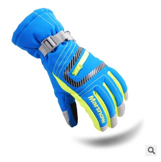 

Mittens gloves Free Shipping Unisex Men and Women Ski Gloves in Winter Skiing Snowboard Gloves Waterproof Gloves
