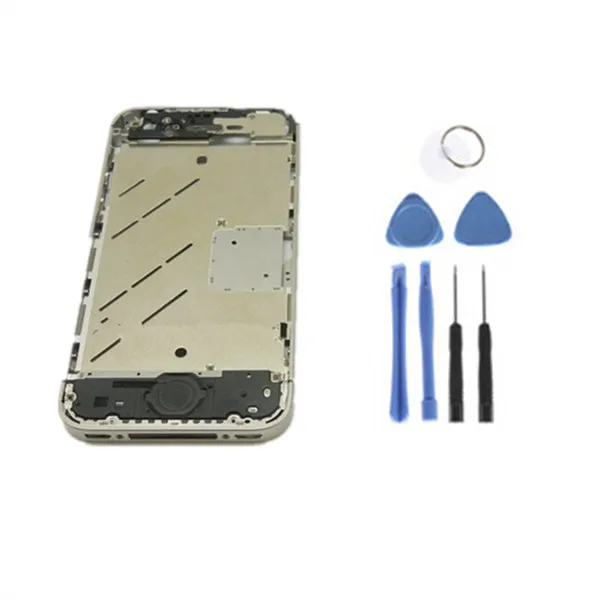 100% Оригинальные Полные части средняя рамка в сборе корпуса сотового телефона для