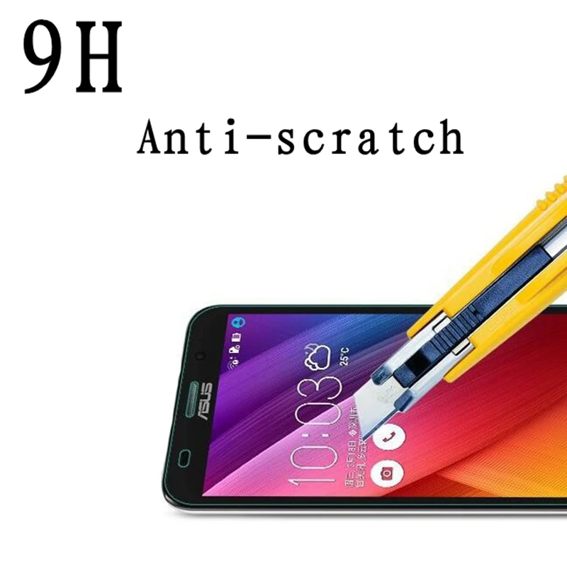 9H Tempered Glass Screen Protector Film For ASUS Zenfone Go ZB500KL Selfie 5 2 Laser ZE500KL ZE550KL ZC550KL 3 Max ZC520TL Case | Мобильные