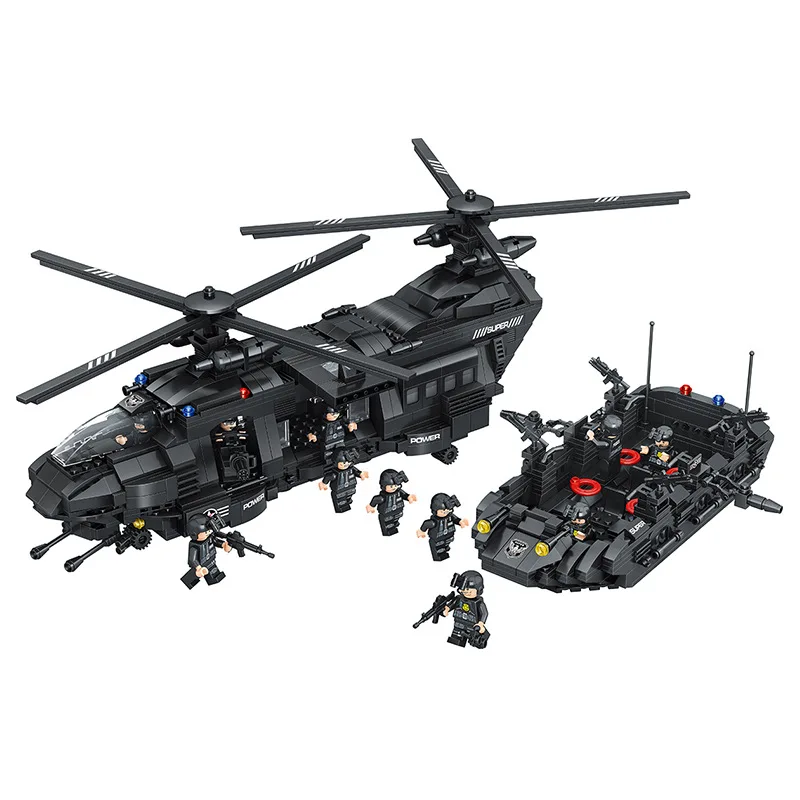 2019 Военная армейская война специальная полицейская сила CH 47 Chinook вертолет