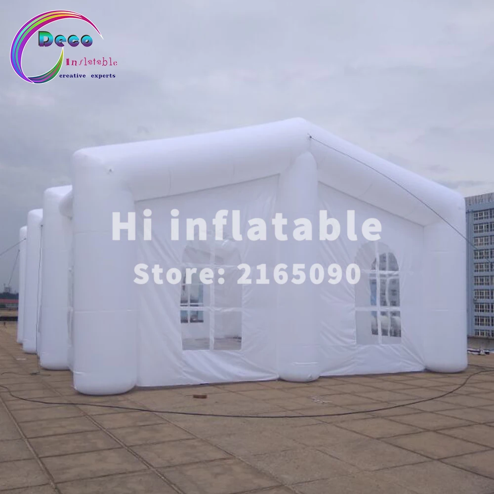 Хорошая цена белые свадебные надувные палатки для мероприятий китайская