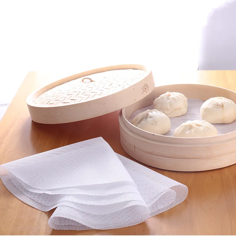 5 шт./лот 24 см антипригарные пельмени коврик круглый силиконовый отпариватель