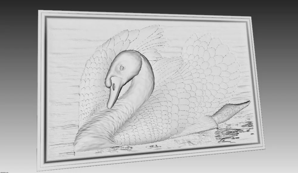 Модель 3d STL для фрезерного станка с ЧПУ гравировальный станок рельефный Artcam Aspire
