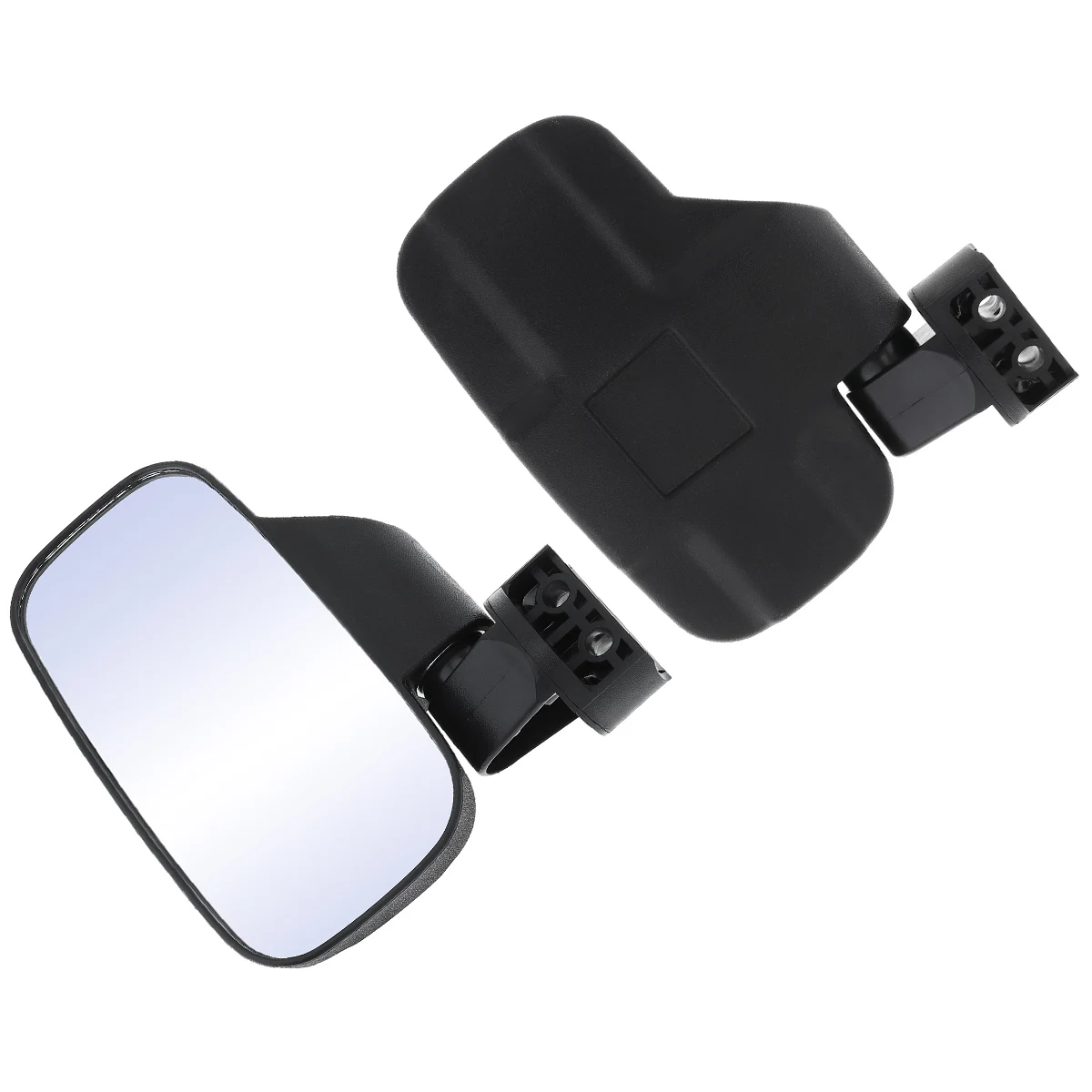 

2pcs 19.2CM Black MICTUNING UTV Side Mirror with 1.75" and 2" Mounts Shock-Proof Rubber Pad Universal for UTV General Model hot