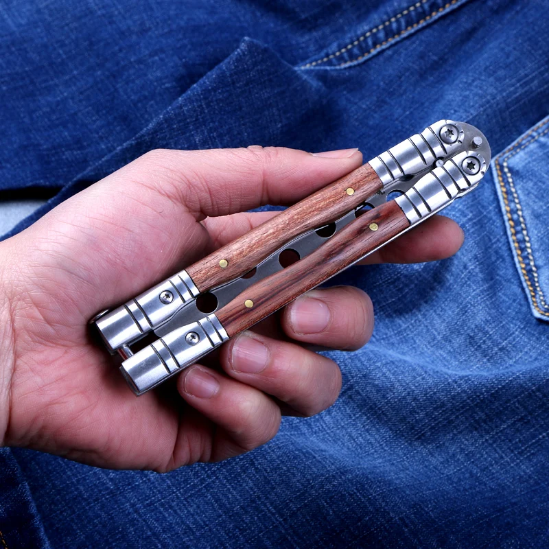 CS GO balisong игрушки с деревянной ручной складной бабочкой kinves модель для мальчиков |