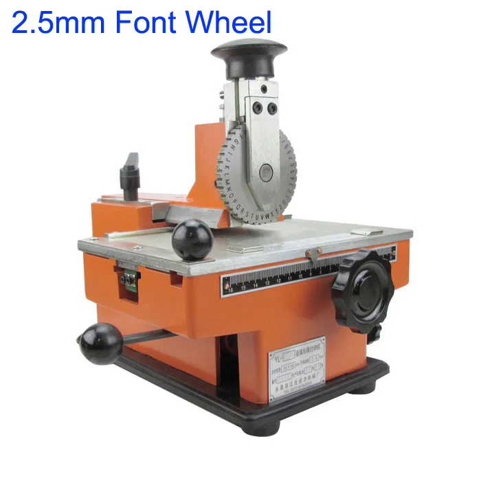 2 5 мм этикетка Deboss листовой металл тиснитель собака значок маркировочный